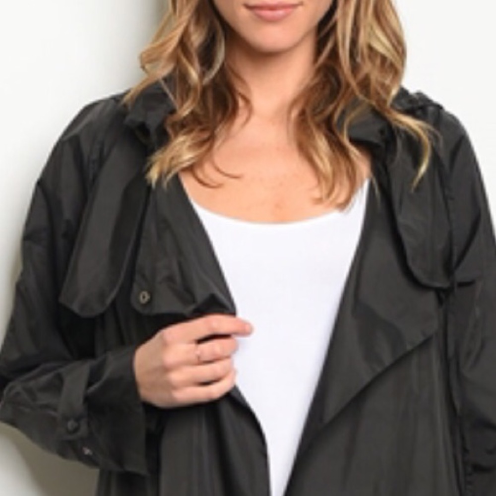 1 left💕New Love In lightweight hooded rain coat - Picture 2 of 7